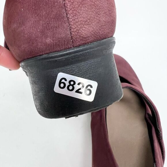 Dansko Loafers Clogs Shoes Womens 8M Red Mary Jane Leather Strap Comfort - Picture 10 of 10